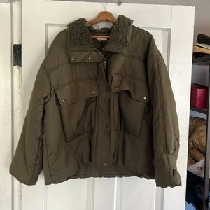 Anthropologie Pilcro puffer jacket